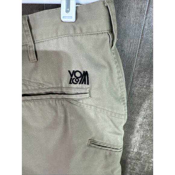 Volcom Shorts Mens Size 36 Beige Chino Corpo Class Skater Casual Y2K - Picture 4 of 11